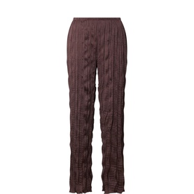 Nami Pliss&eacute; Straight Leg Trousers
