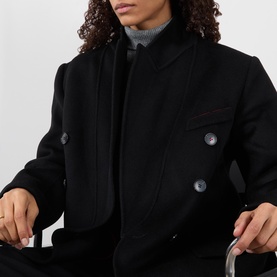 Double-Breasted Coat