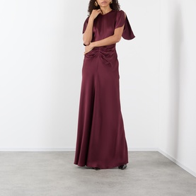 Isabella Gathered Waist Gown