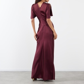 Isabella Gathered Waist Gown