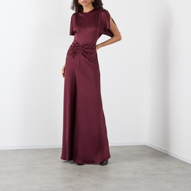 Isabella Gathered Waist Gown