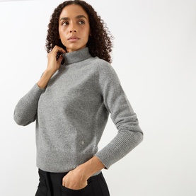 Turtleneck Fine Knit Sweater
