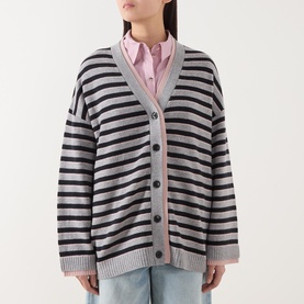 Cissia Striped Cardigan