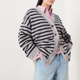 Cissia Striped Cardigan