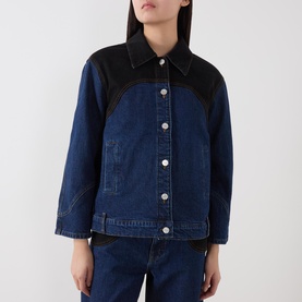 Bayson Two-Tone Denim Jacket