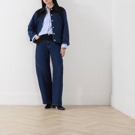 Bayson Two-Tone Denim Jacket