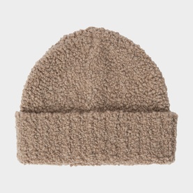Boucl&eacute; Knit Beanie Hat