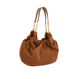 Miami Midi Suede Shoulder Bag