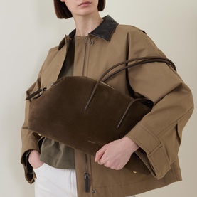 Stockholm Suede Shoulder Bag