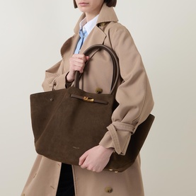 New York Suede Tote Bag