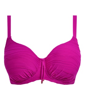 Beach Waves Underwired Full Cup Bikini Top