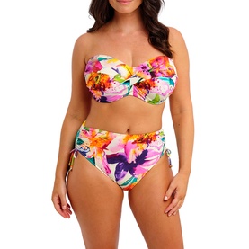 Iguazu Falls Underwired Twist Bandeau Bikini Top