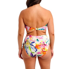 Iguazu Falls Underwired Twist Bandeau Bikini Top