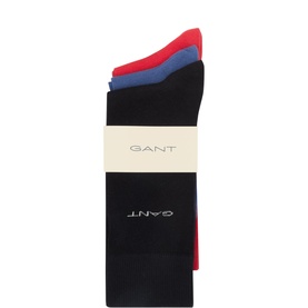 Three-Pack Logo Socks