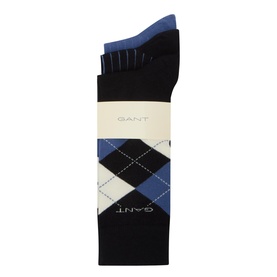 Argyle Assorted Crew Socks Four-Pack