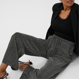 Rita Glitter Relaxed Trousers