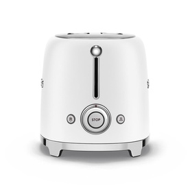 Matte White 2 Slice Toaster
