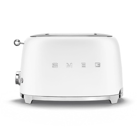 Matte White 2 Slice Toaster