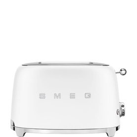 Matte White 2 Slice Toaster