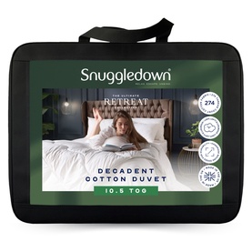 Retreat Decadent Cotton 10.5 Tog Duvet