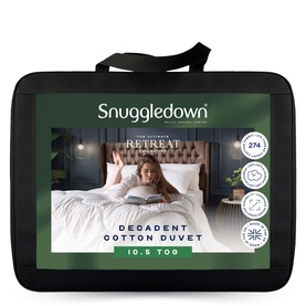 Retreat Decadent Cotton 10.5 Tog Duvet