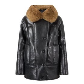 Kiti Faux Leather Jacket