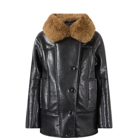Kiti Faux Leather Jacket