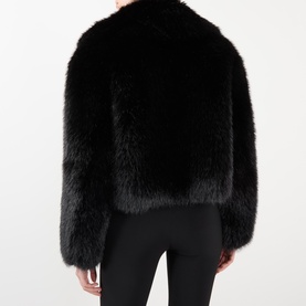 Samara Faux Shearling Cropped Jacket