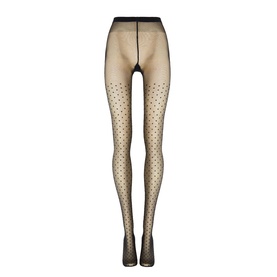 Crystal Dots Tights Black/Jet