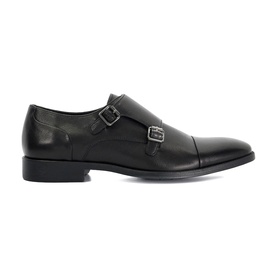 Satchin Wide Fit Double Strap Monk Shoes