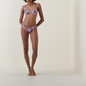 Maui Retro Bloom Bikini Briefs
