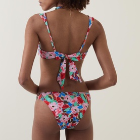 Isla Del Sol Retro Bloom Bikini Top