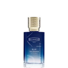 Ex Nihilo Blue Talisman Eau de Parfum 100ml in cobalt blue bottle with gold cap