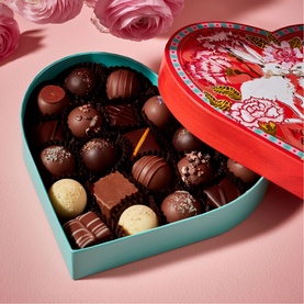 Heart Chocolate Selection Box 280g