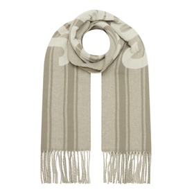 L'echarpe Fringe Logo Scarf