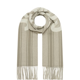 L'echarpe Fringe Logo Scarf