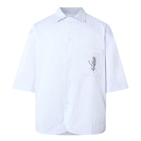 The Gardian Striped Rosemary Logo Shirt