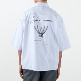 The Gardian Striped Rosemary Logo Shirt