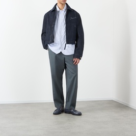 The Gardian Striped Rosemary Logo Shirt