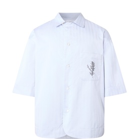 The Gardian Striped Rosemary Logo Shirt