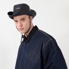The de-N&icirc;mes Denim Bucket Hat