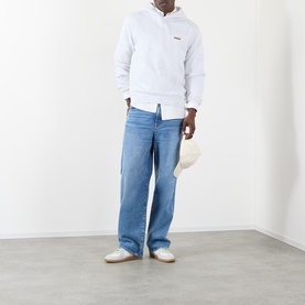 Le Gros Grain Logo Hoodie