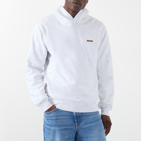 Le Gros Grain Logo Hoodie