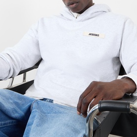 Le Gros Grain Logo Hoodie