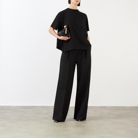Tovalo Pleated Logo T-Shirt