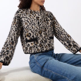 Beyton Leopard Cardigan