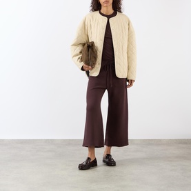 Kiki Drawstring Flared Sweatpants