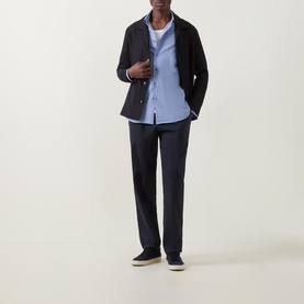 Embroidered Dove Casual Shirt