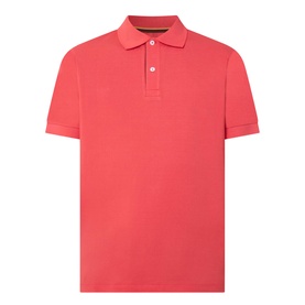Contrast Placket Polo Shirt