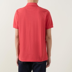 Contrast Placket Polo Shirt